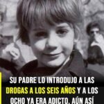 Su padre lo introdujo a las drogas a los 6 años y a los 8 ya era adicto. Aún así logró ser el actor mejor pago